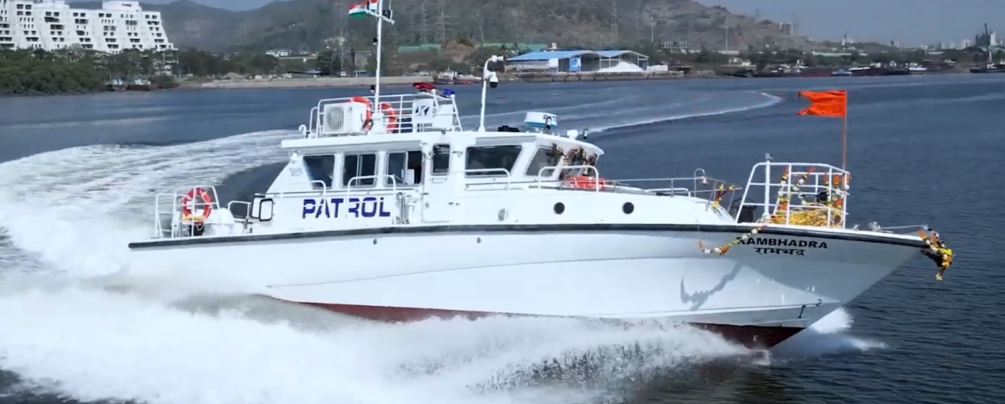 Rambhadra patrol vessel underway